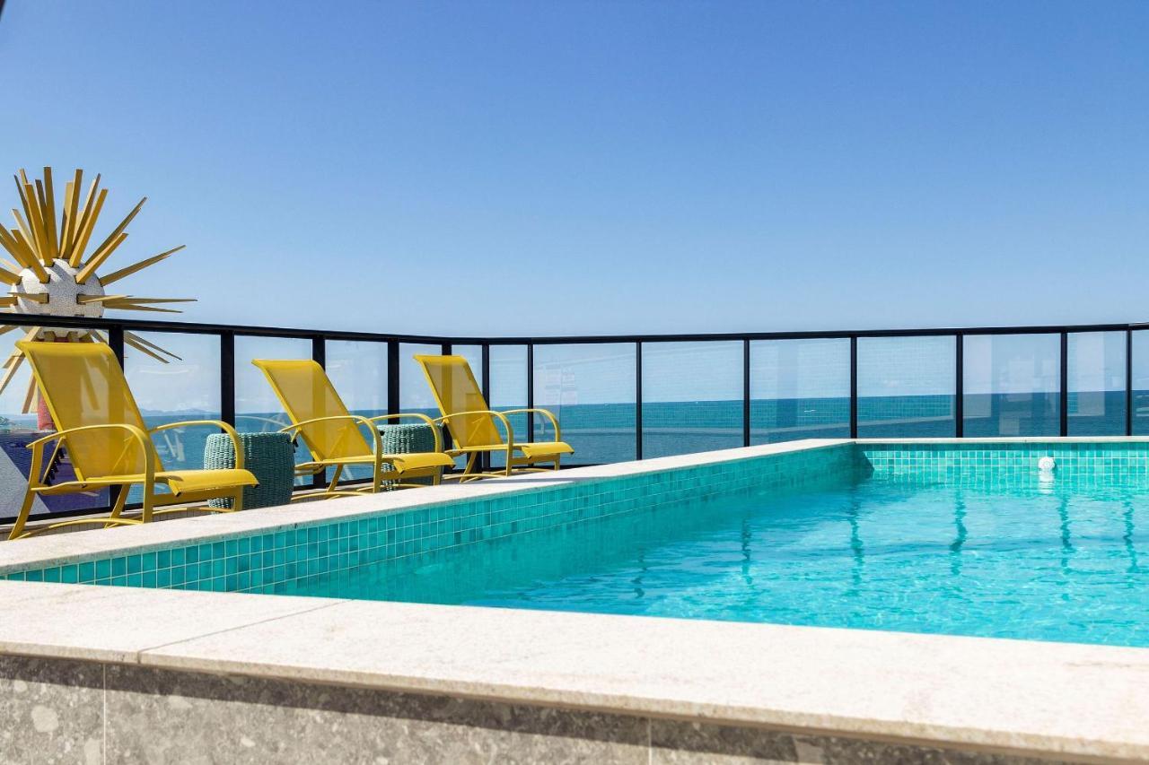 Aion Suites 303 - Lindo Apartamento Com Vista Para O Mar, A 60M Da Praia De Bombinhas, Com Piscina E Academia No Rooftop. Exterior foto